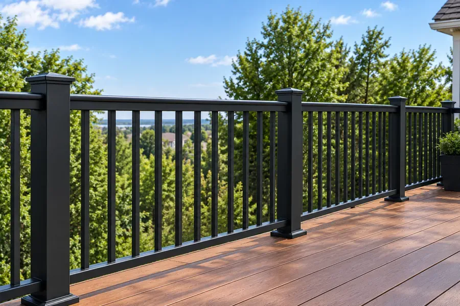 Deck and fence project in Ingersoll, Ontario